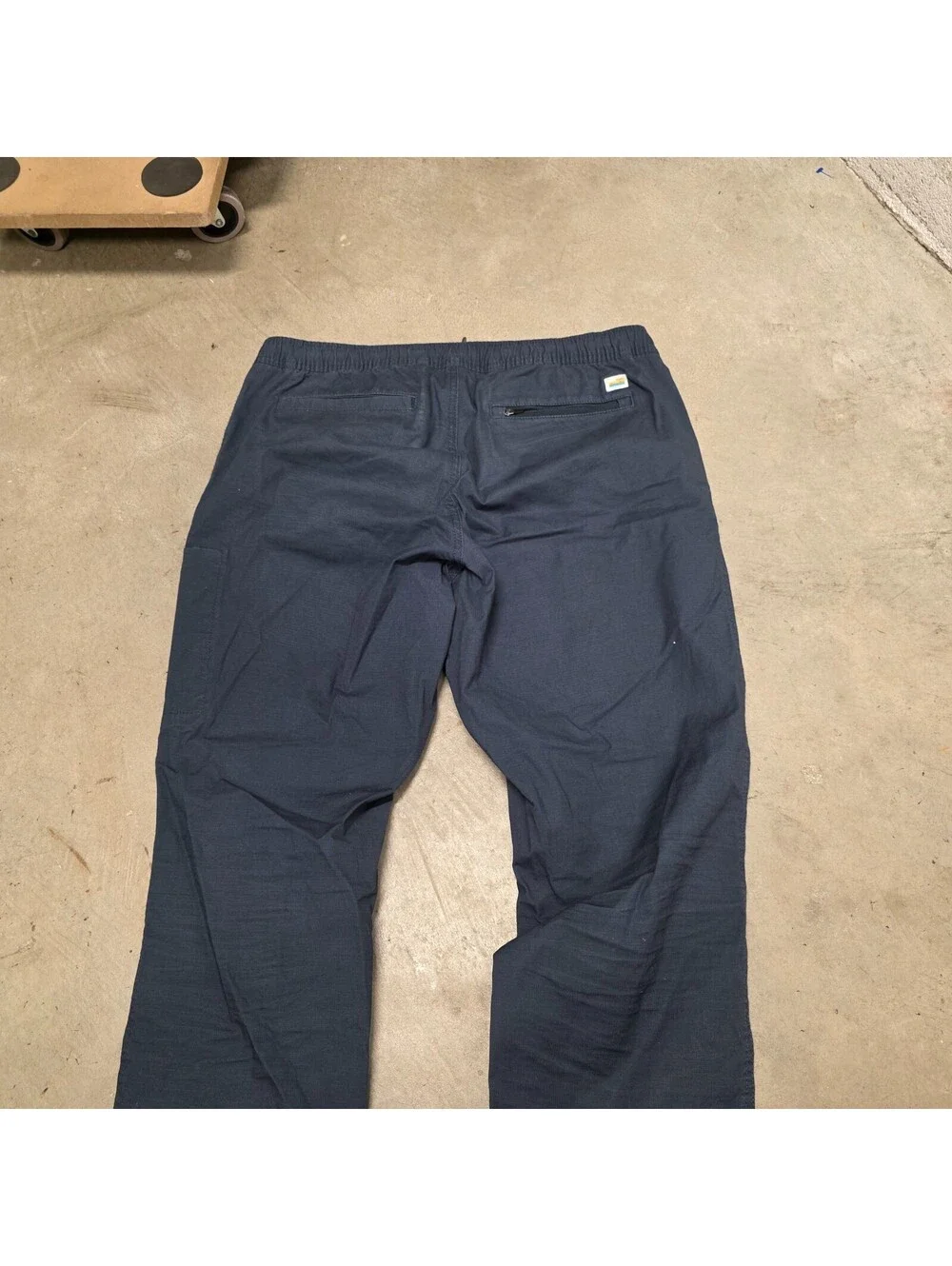 Vuori Pants Mens Size L Blue Gray Ripstop Climber Pants Outdoors Athleisure